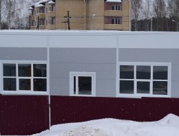 Магазин 250 кв.м. Кировская область, г. Киров (Бахта) из сэндвич-панелей, построенная компанией Альянс - Магазин 250 кв.м. Кировская область, г. Киров (Бахта),  Адрес: Кировская область, г. Киров (Бахта). Площадь объекта - 250 кв.м.
